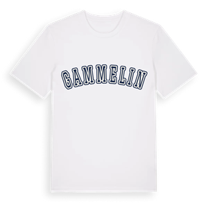 Gammelin college t-shirt – ekologisk bomull t-shirt från Pinshirt