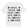 Gammelin ordlek t-shirt