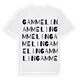 Gammelin ordlek t-shirt