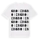 Gnoien ordlek t-shirt