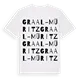 Graal-Müritz ordlek t-shirt