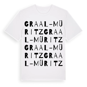 Graal-Müritz ordlek t-shirt – ekologisk bomull t-shirt från Pinshirt
