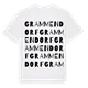 Grammendorf ordlek t-shirt