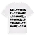 Grammow ordlek t-shirt