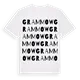 Grammow ordlek t-shirt