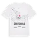 Greifswald karta t-shirt