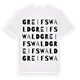 Greifswald ordlek t-shirt