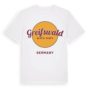 Greifswald cirkel t-shirt – ekologisk bomull t-shirt från Pinshirt