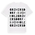 Gremersdorf-Buchholz ordlek t-shirt