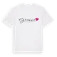 Gresse hjärta t-shirt
