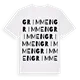Grimmen ordlek t-shirt