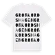 Groß Kordshagen ordlek t-shirt