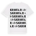 Groß Krams ordlek t-shirt