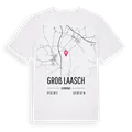 Groß Laasch karta t-shirt