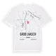 Groß Laasch karta t-shirt