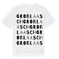 Groß Laasch ordlek t-shirt