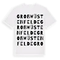 Groß Wüstenfelde ordlek t-shirt
