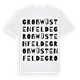 Groß Wüstenfelde ordlek t-shirt