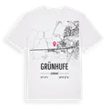 Grünhufe karta t-shirt