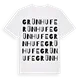 Grünhufe ordlek t-shirt