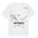 Hafeninsel karta t-shirt