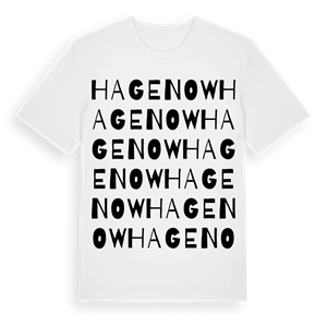 Hagenow ordlek t-shirt – ekologisk bomull t-shirt från Pinshirt