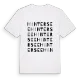 Hintersee ordlek t-shirt
