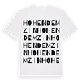 Hohen Demzin ordlek t-shirt