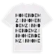 Hohen Demzin ordlek t-shirt