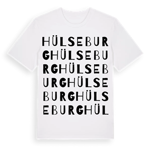 Hülseburg ordlek t-shirt – ekologisk bomull t-shirt från Pinshirt