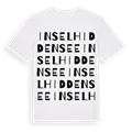 Insel Hiddensee ordlek t-shirt