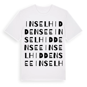 Insel Hiddensee ordlek t-shirt – ekologisk bomull t-shirt från Pinshirt