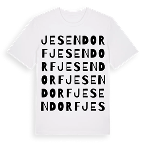 Jesendorf ordlek t-shirt – ekologisk bomull t-shirt från Pinshirt
