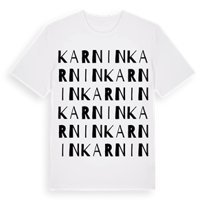 Karnin ordlek t-shirt – ekologisk bomull t-shirt från Pinshirt