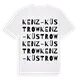 Kenz-Küstrow ordlek t-shirt