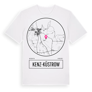 Kenz-Küstrow t-shirt – ekologisk bomull t-shirt från Pinshirt