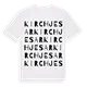 Kirch Jesar ordlek t-shirt