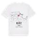 Klütz karta t-shirt