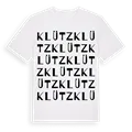 Klütz ordlek t-shirt