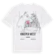 Knieper West karta t-shirt