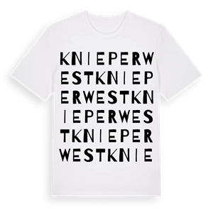 Knieper West ordlek t-shirt – ekologisk bomull t-shirt från Pinshirt
