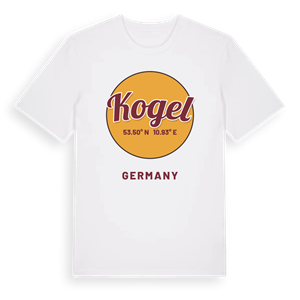 Kogel cirkel t-shirt – ekologisk bomull t-shirt från Pinshirt