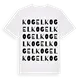 Kogel ordlek t-shirt