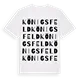 Königsfeld ordlek t-shirt