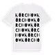 Körchow ordlek t-shirt