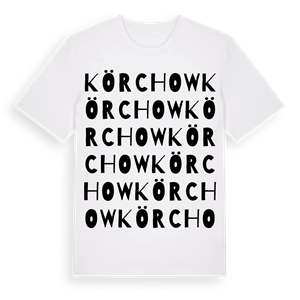 Körchow ordlek t-shirt – ekologisk bomull t-shirt från Pinshirt
