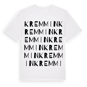 Kremmin ordlek t-shirt – ekologisk bomull t-shirt från Pinshirt