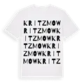 Kritzmow ordlek t-shirt