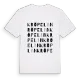 Kröpelin ordlek t-shirt