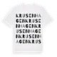 Krusenhagen ordlek t-shirt